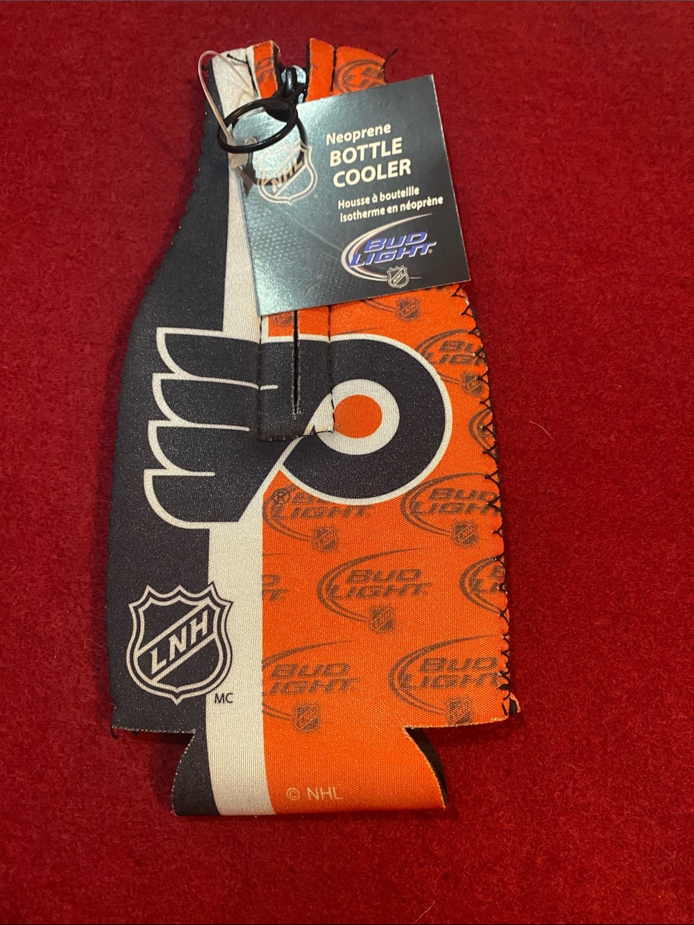 Philadelphia Flyers NHL Koozie Bottle Cooler ( C15 )